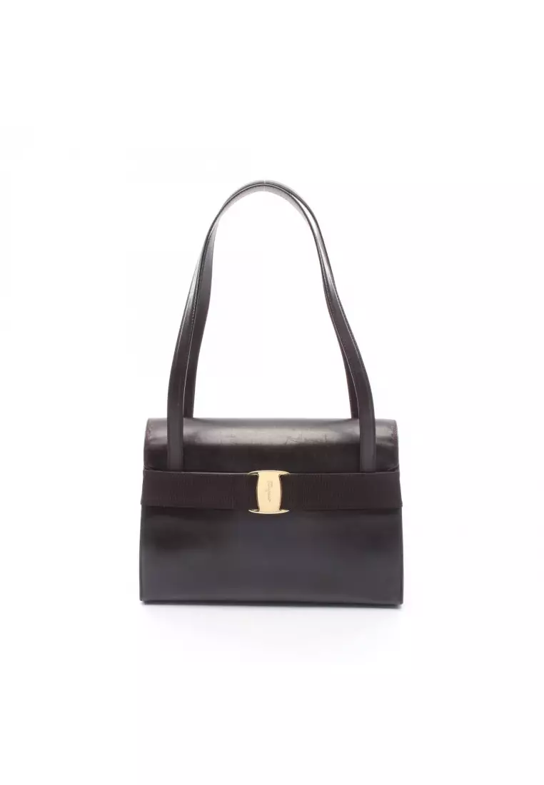 Buy Salvatore Ferragamo Pre-Loved Salvatore Ferragamo vara ribbon