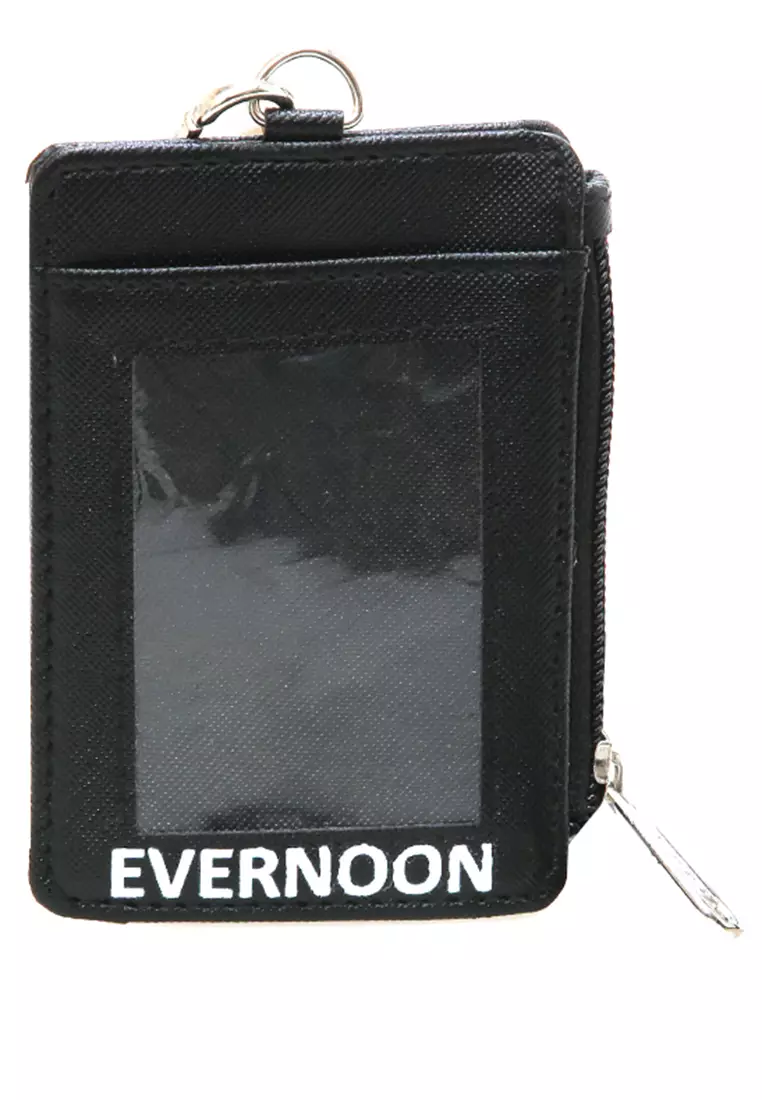 Siska Name Tag Seleting ID Card Desain Simple Premium Quality - Hitam