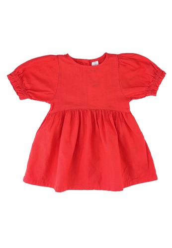 Jual Lc Waikiki Puff Sleeves Dress Original Zalora Indonesia
