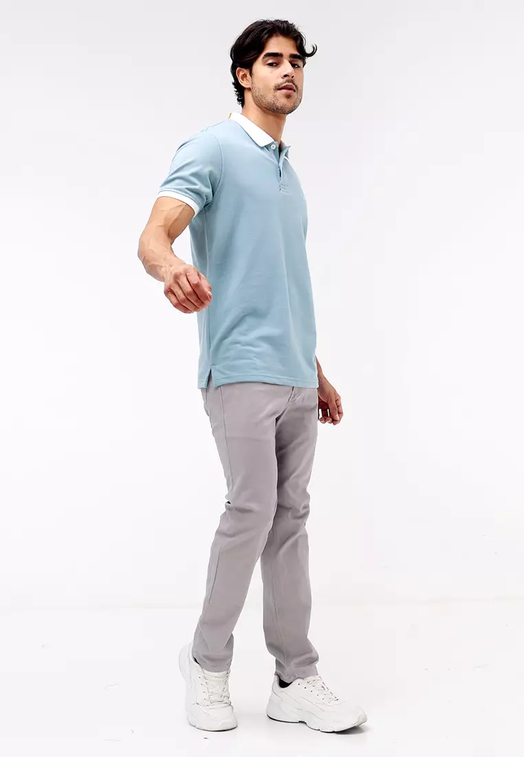 Cvc Collared Shirt Pique