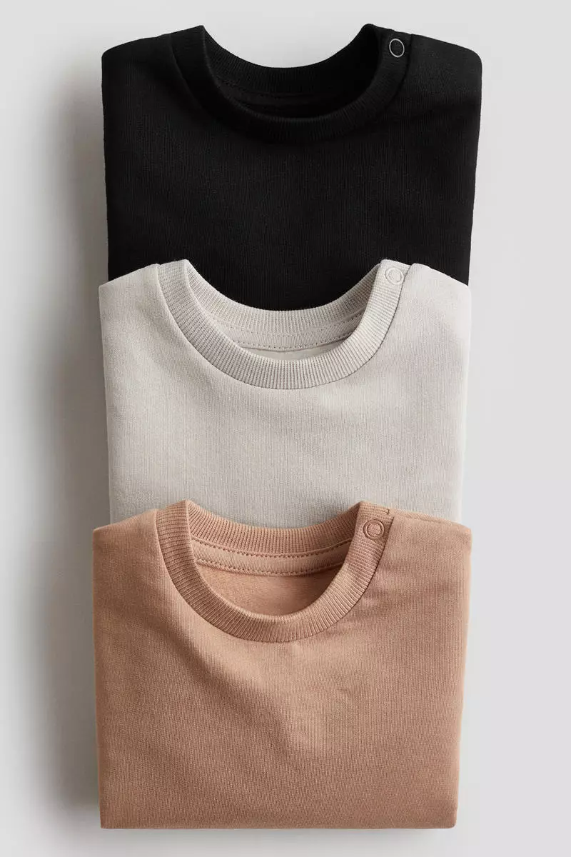 3-pack cotton sweatshirts
