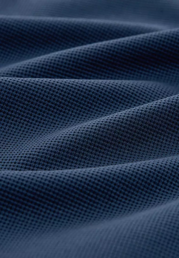 Navy Blue Lightweight Functional Polo Shirt