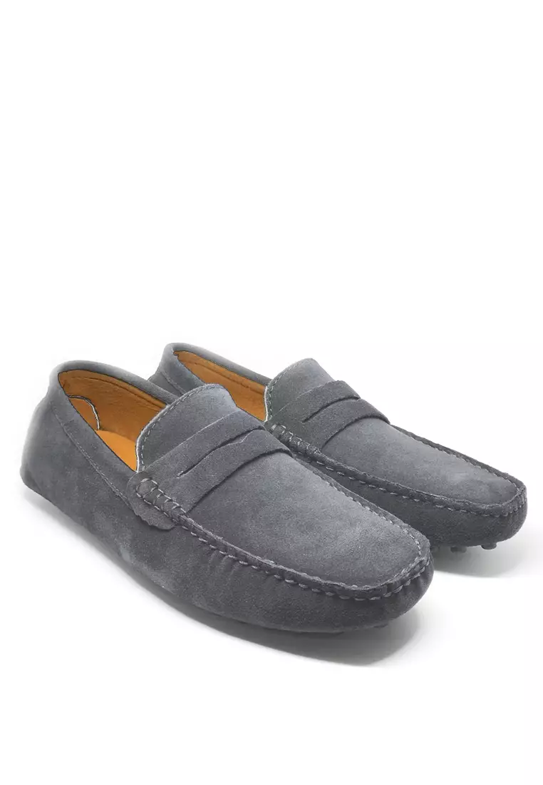 Suede Loafers Shoes MC024