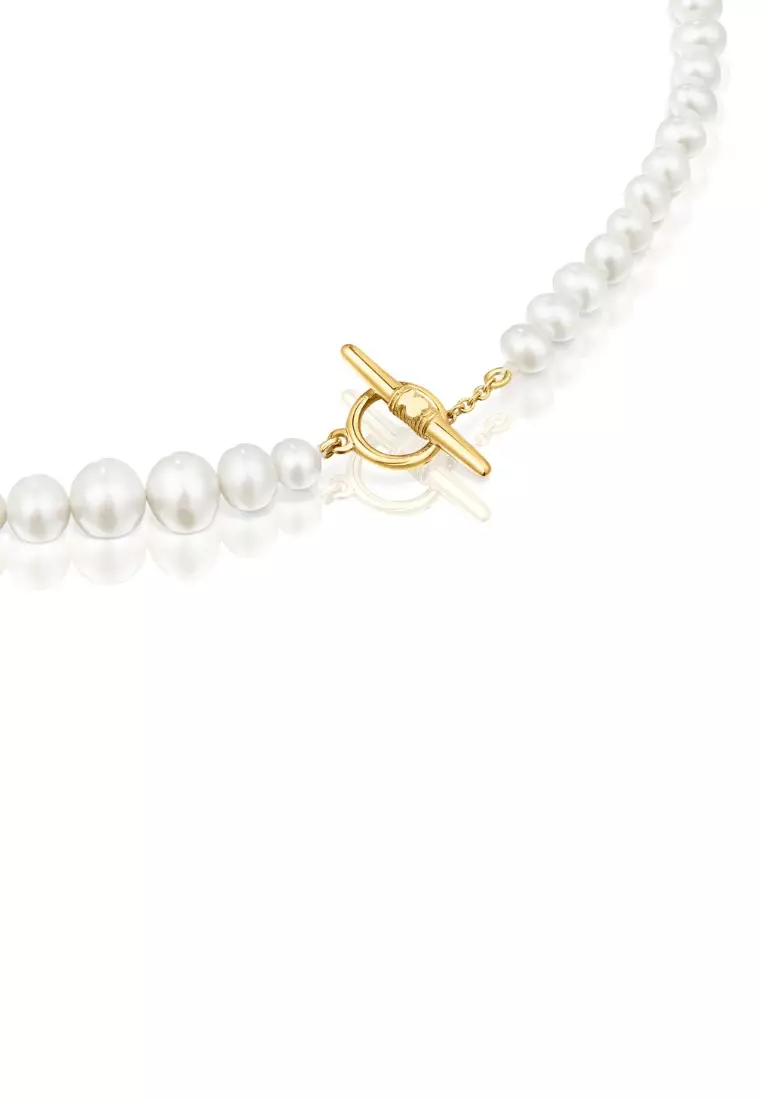 Tous TOUS Lure Cultured Pearl Necklace with Silver Vermeil 2024 | Buy Tous  Online | ZALORA Hong Kong