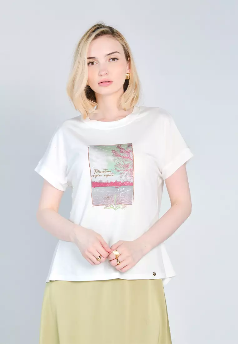 Nobleza Faun Short Sleeve Shirt Top