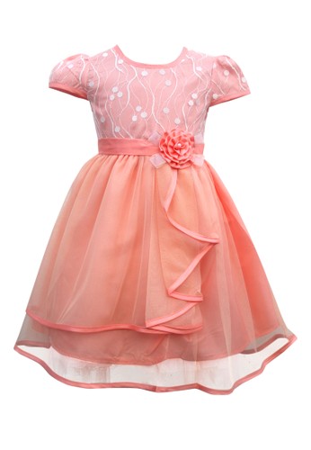 Jual Two Mix Two Mix Baju Pesta Anak Pakaian Anak Perempuan Dress Anak 1 8 Tahun 4061 Original Zalora Indonesia