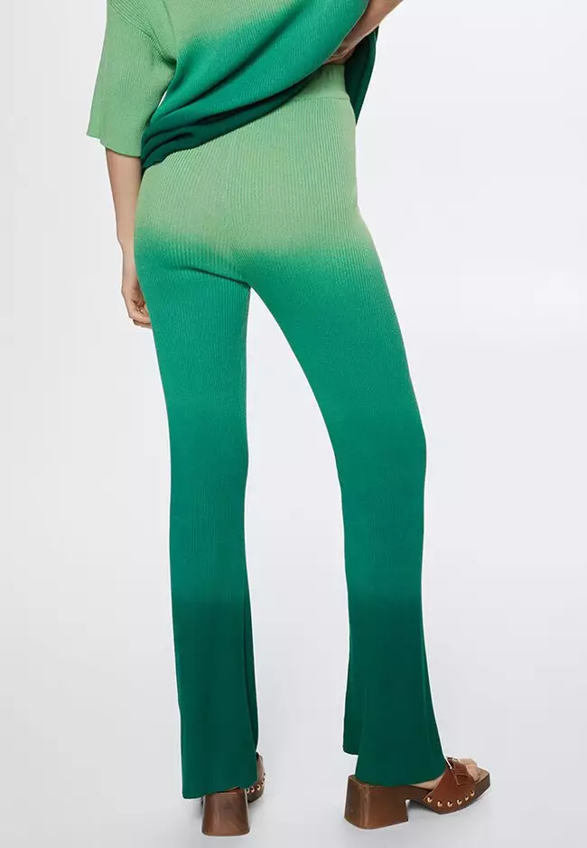 Degraded Knit Trousers