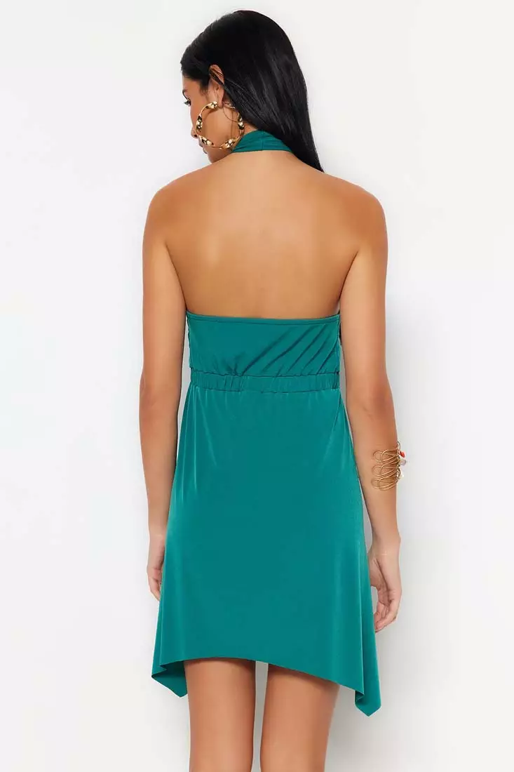 Buy Trendyol Halter Mini Beach Dress 2024 Online ZALORA Singapore