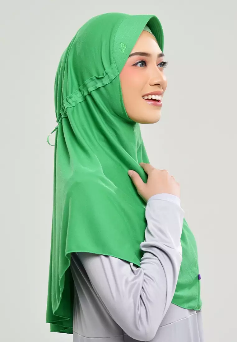 Rabbani - Kerudung Sekolah Instan Innova Lx KAA M - Freen Green