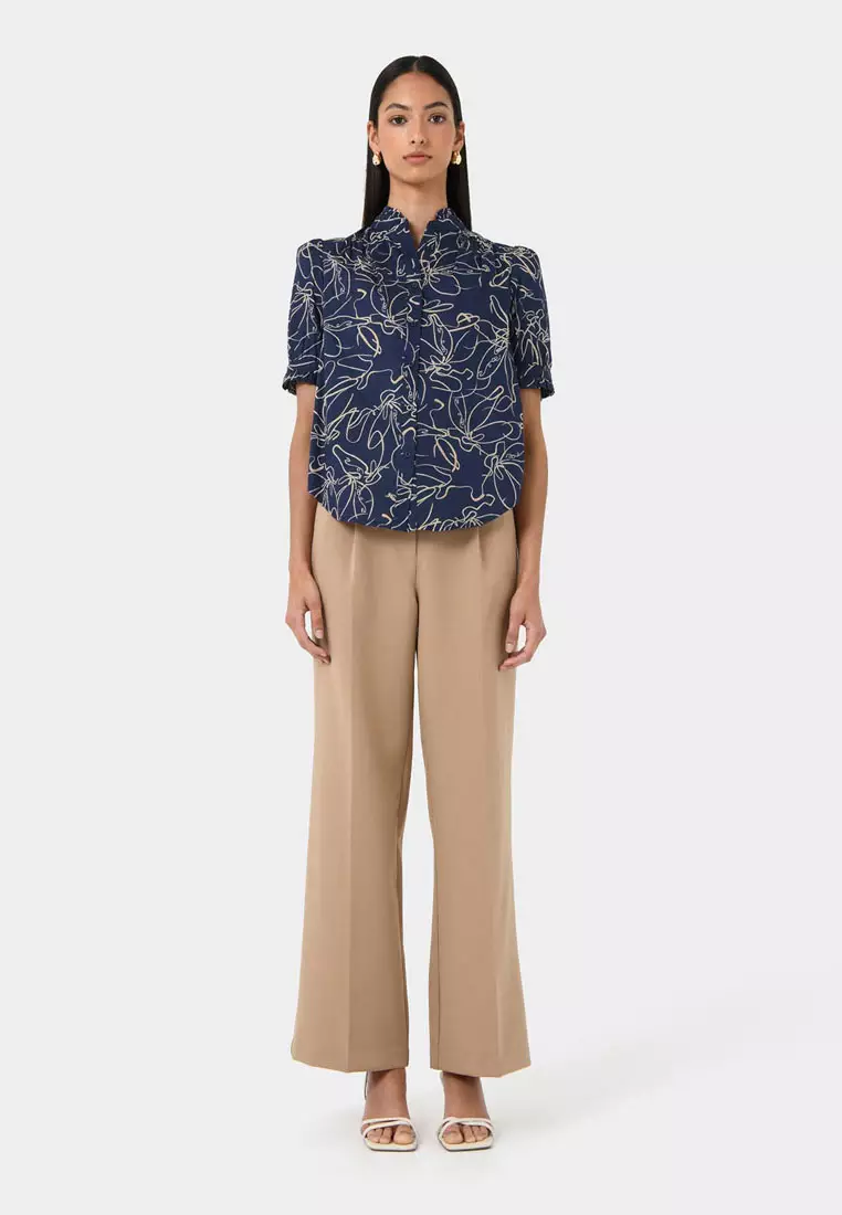 Leen Gathered Blouse