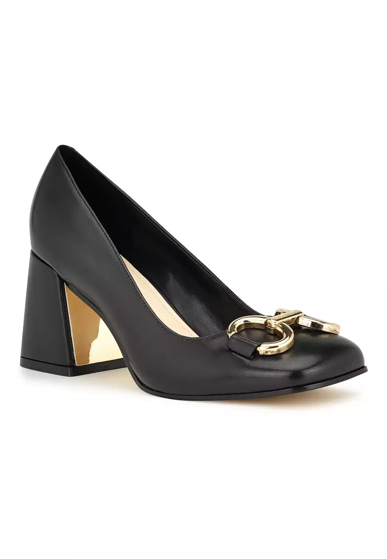 Nine west sales block heel pump