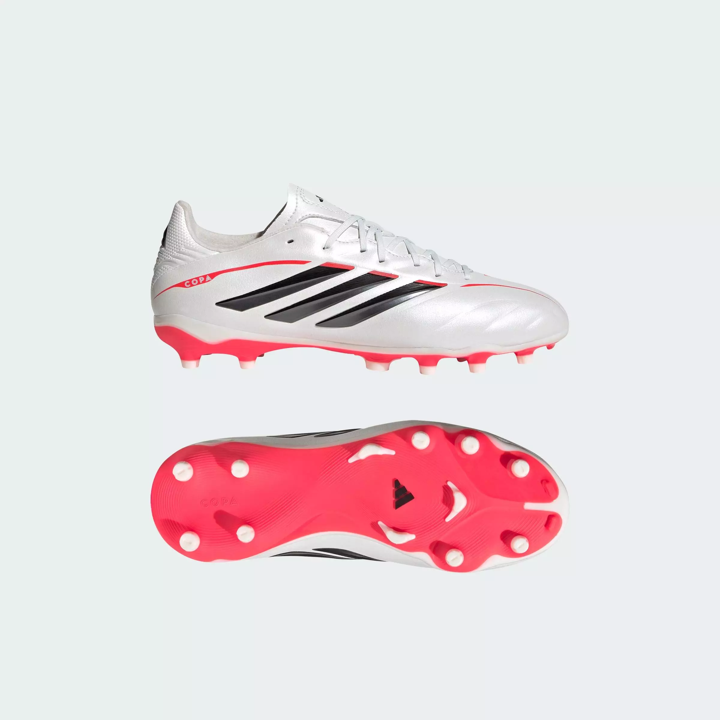 Football COPA PURE IV LEAGUE Firm Ground Football Boots Kids Unisex White JR6262