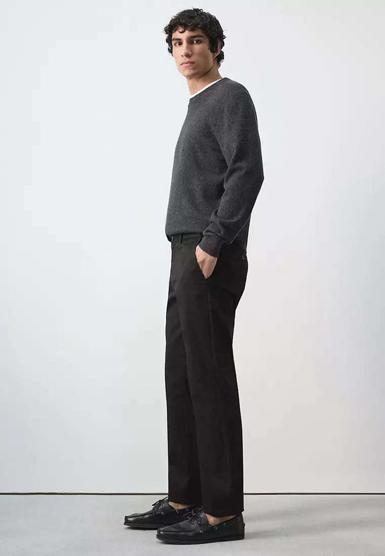 Dublino Slim-Fit Chino Trousers