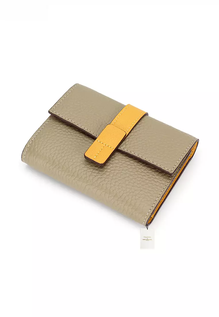 Full Grain Leather Trifold Wallet JW YT-6988