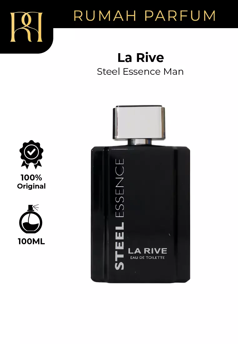 Jual La Rive La Rive Steel Essence Man 100 ML Original 2024 ZALORA