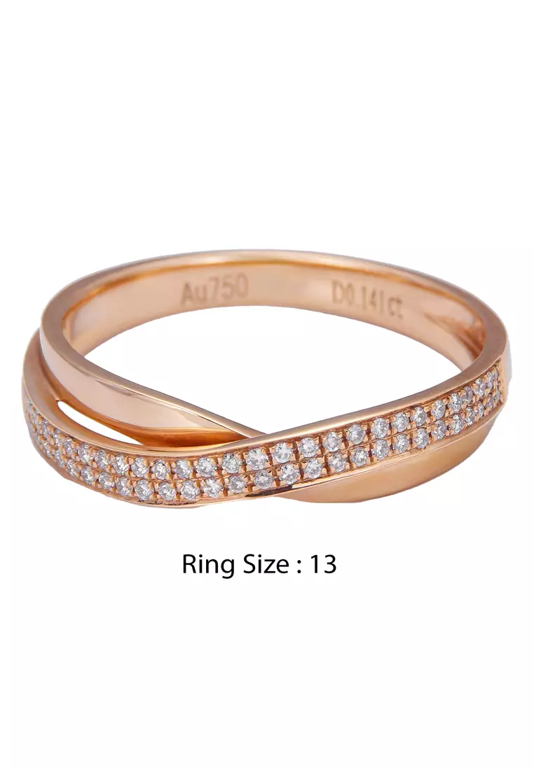 Gold ring hot sale under 7000