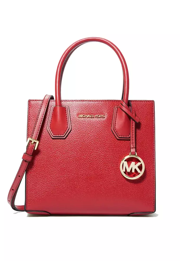 Red crossbody bag michael kors cheap