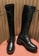 Twenty Eight Shoes black VANSA Comfortable Elastic Lace Up Long Boots VSW-B828 C7526SH00DCF38GS_3
