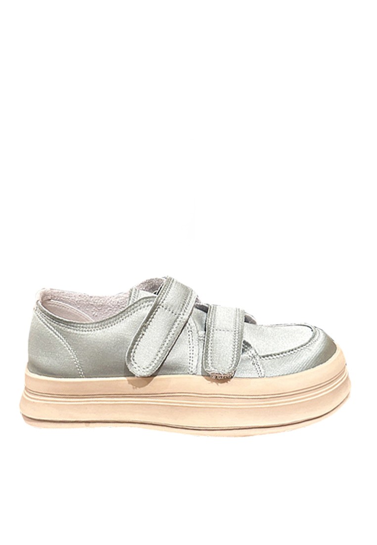 VANSA Simple Satin Platform Shoes VSW-CMB-5