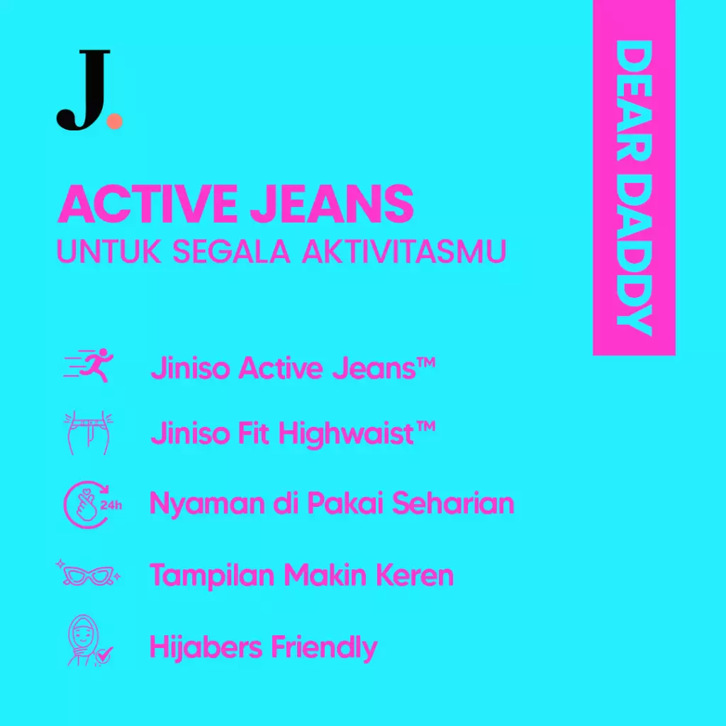 Highwaist Relax Cargo Jeans 152 DEAR DADDY