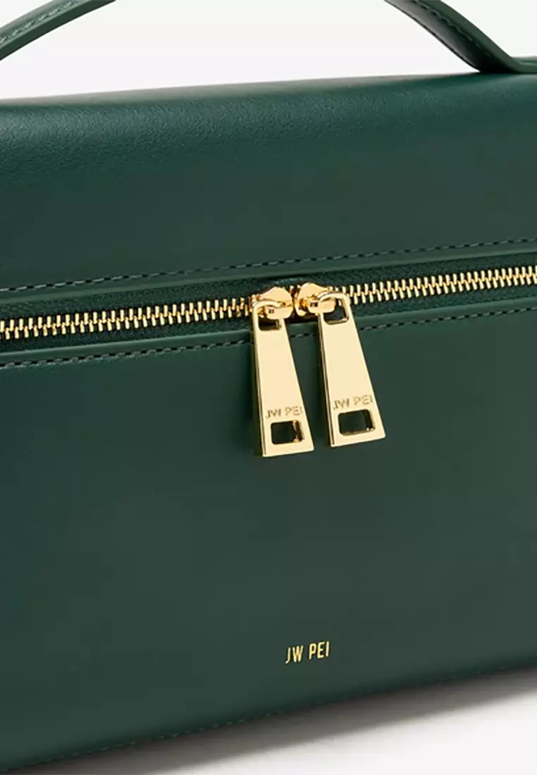 Thea Top Handle Bag - Emerald