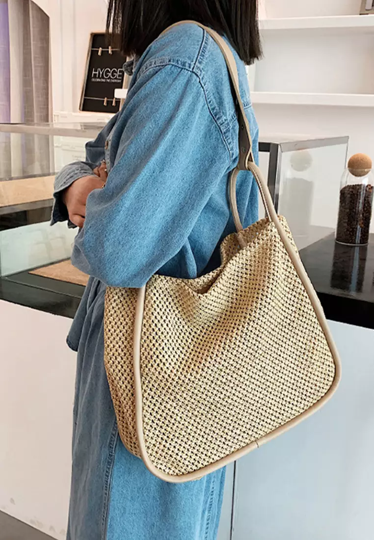 2024 New Women Large Capacity Shopping Bag Tote Bag CA080706