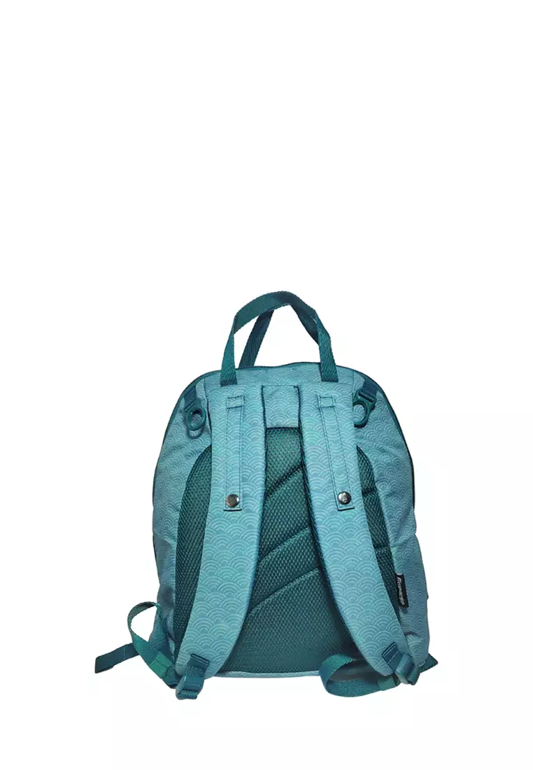 Okiedog Trek Ocean Whale Blue - Diaper bag tas bayi ransel