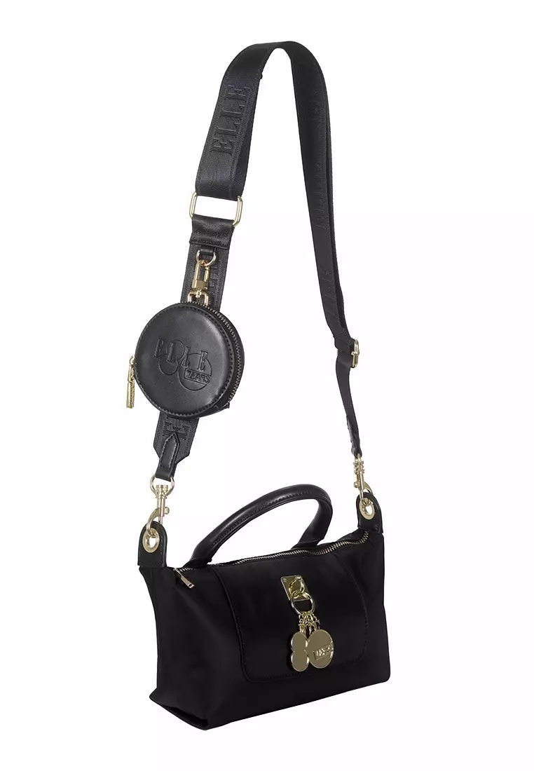 Elle Mini Top Handel Bag B01-EL-3389 Black