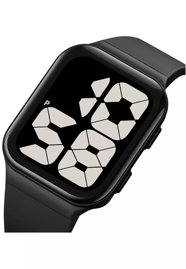 Jam Tangan Digital Pria Waterproof Many Function Strap Tali Material Silicone DV16 ORIGINAL