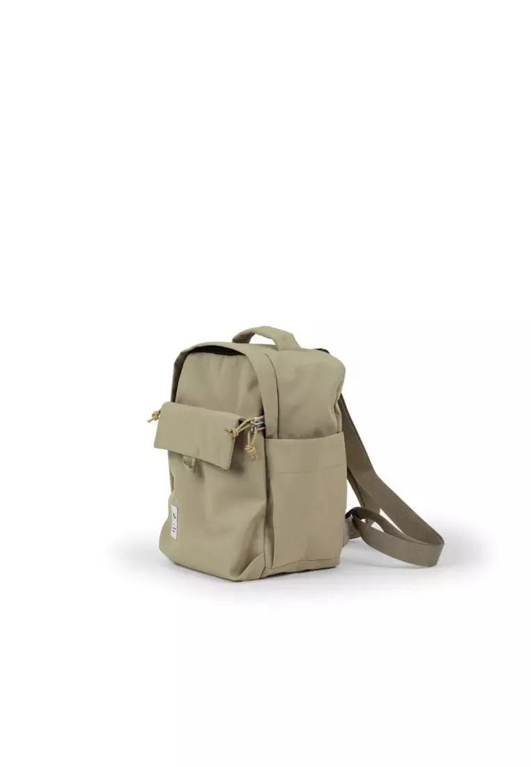 Hellolulu Mini Carter Backpack Recycled (Fog Khaki)