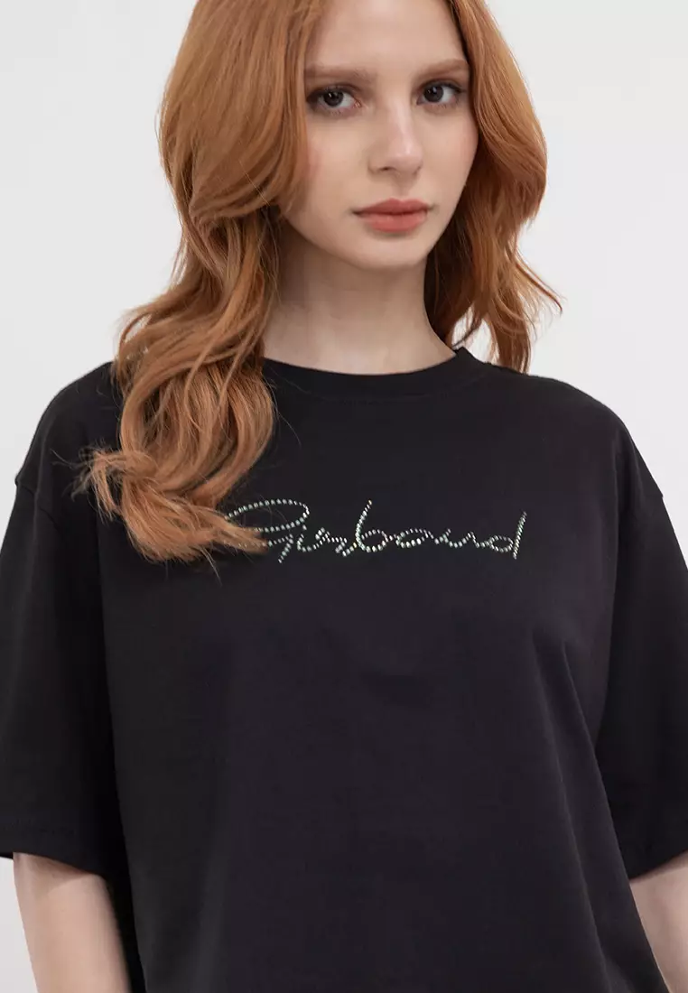 Ladies Rhine Crop Boxy Tee