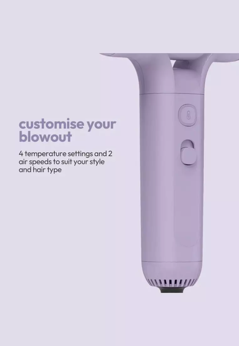 Stryv Colour+2.0 Light Weight Fast-drying Hair Dryer (Pastel Pink)