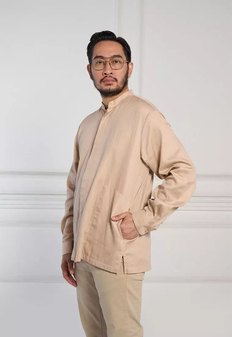 Kami Yudha Long Sleeve Koko Sand