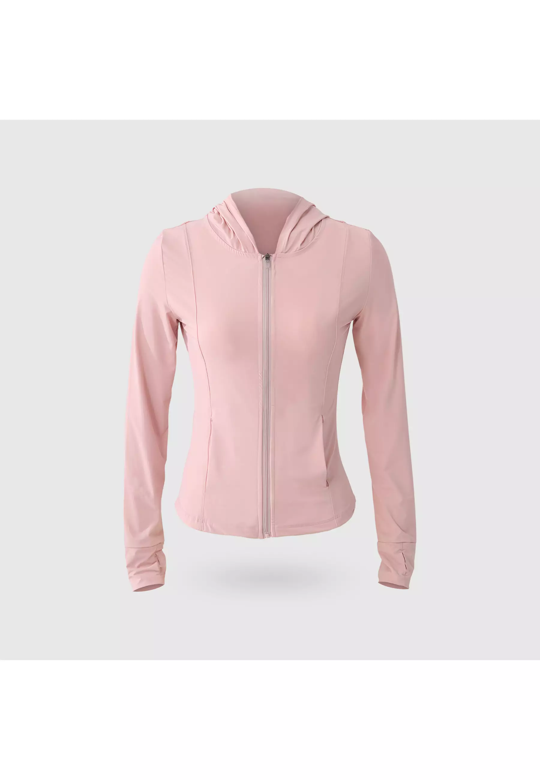 YouHave ( You’ve ) Jaket Olahraga Anti UV Pelindung Matahari UV Protection UPF50+ Breathable Outdoor Baju Gym Wanita Atasan Olahraga Wanita Resleting Lengan Panjang Jaket Y00007