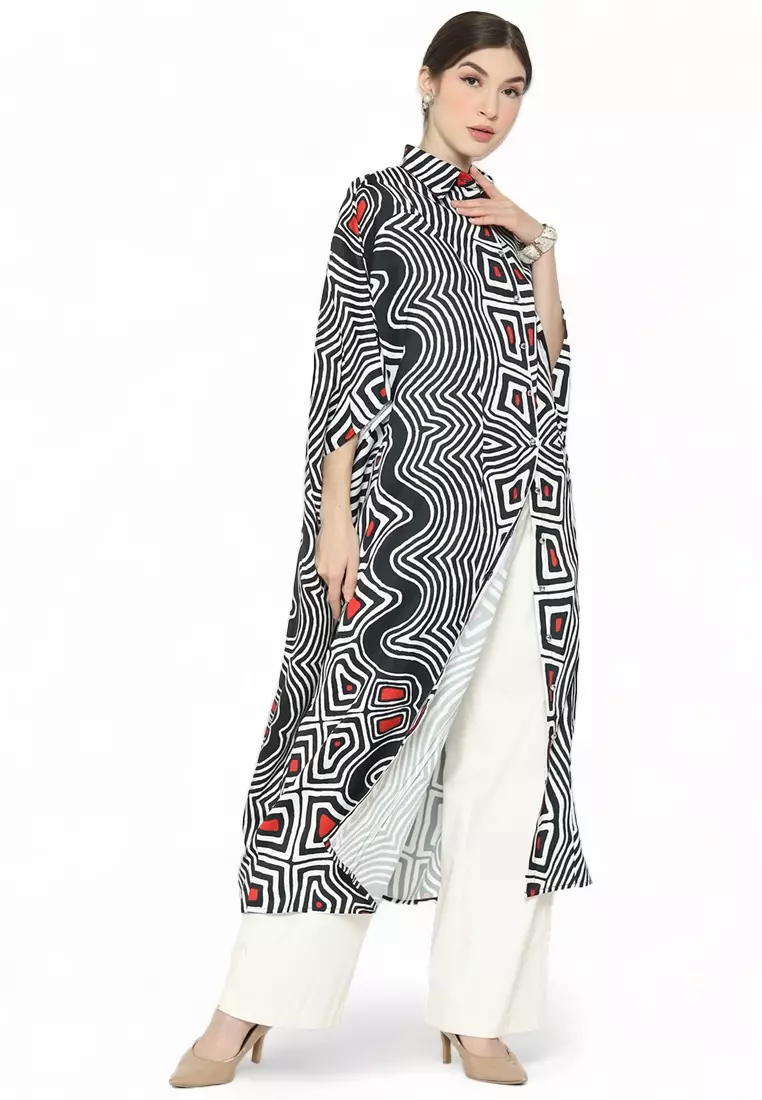 Kanzi Collared Kaftan