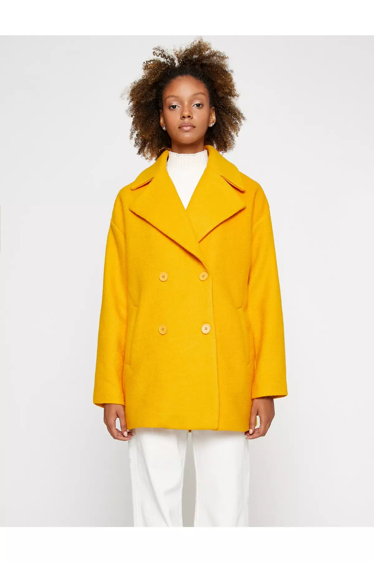 KOTON Midi Trench Coat Beltedt The Waist 2024 Buy KOTON Online