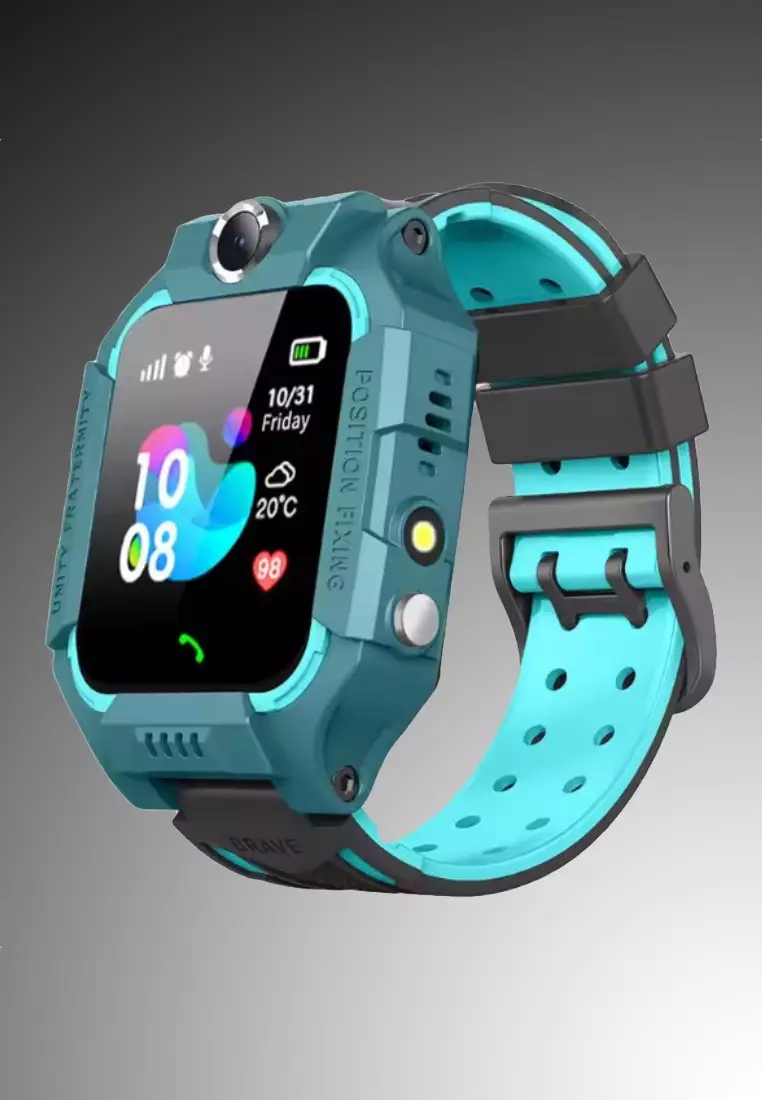 Back to School Set : Smart Watch + School Bag - Kids/Teenagers Smartwatch - Sim Card Calls - GPS Location Tracking - SOS Button - Camera - IOS / Android - IP67 Waterproof