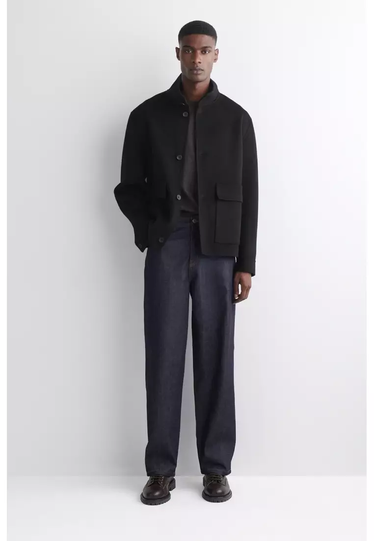 SLIM RIBBED COTTON LONG-SLEEVED T-SHIRT