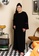 Lubna black Cotton Knit Plus Size Melur Co-Ord Set 77EAAAABA3CF63GS_1