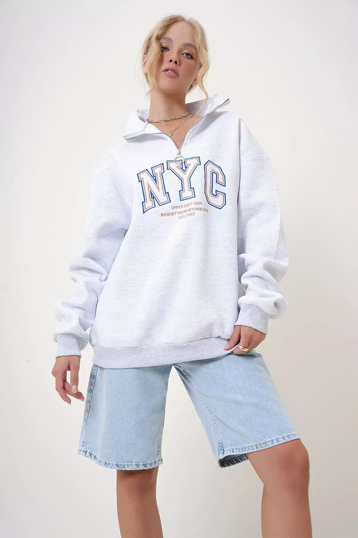 Melange Sweatshirt