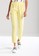 London Rag yellow Yellow Pleated Casual Pants 6258AAA01FCDB3GS_1