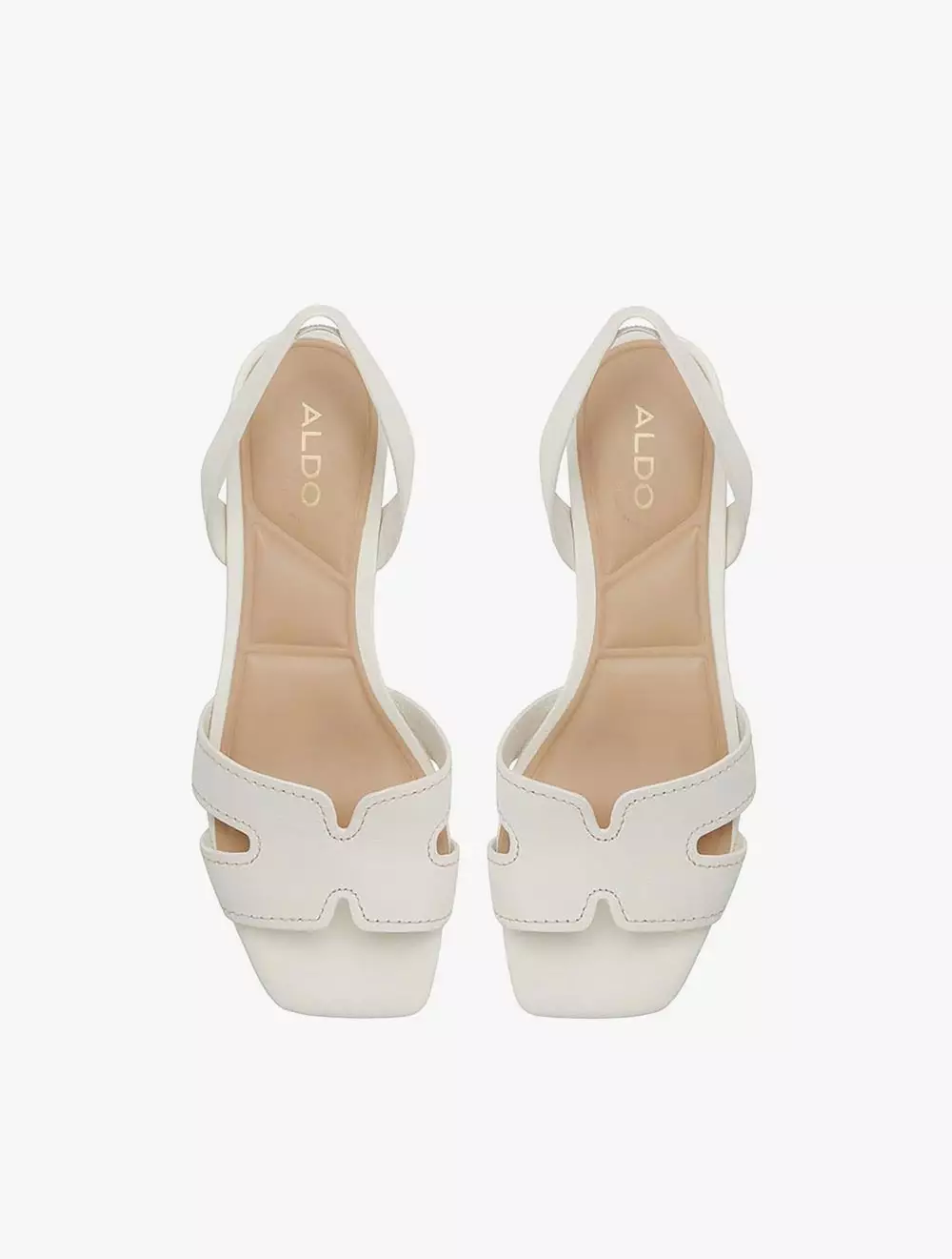 Aldo Javamannon Women's Heeled Sandals - White/Bone