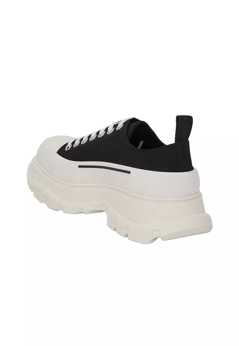 Tread Slick Men's Casual Shoes in White with Black Matching 705660 W4AAQ