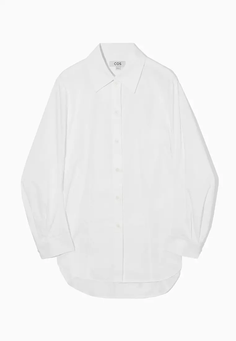 Buy COS Oversized Cotton-Blend Shirt 2024 Online | ZALORA Philippines