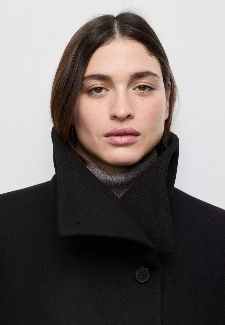 Manteco Wool Coat with Belt
