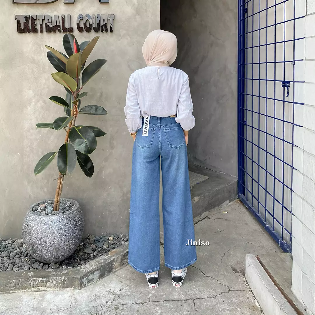 Highwaist Baggy Loose Jeans 653 PLAYDATE