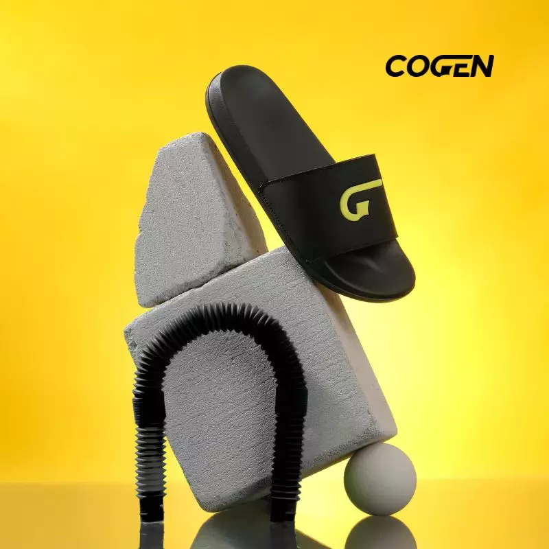 Sandal Pria Cogen Signage Series - Mustard