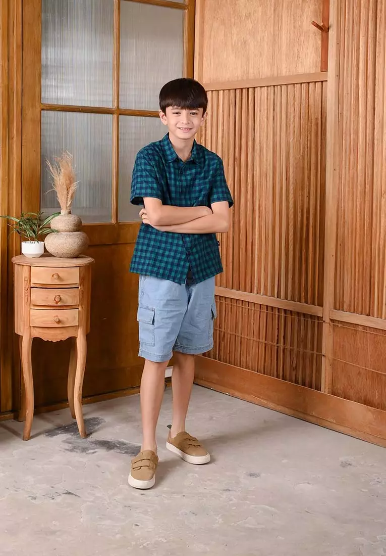 3Second Kids Boy's Short Denim Pants Regular Fit Cotton Denny HP-C010325