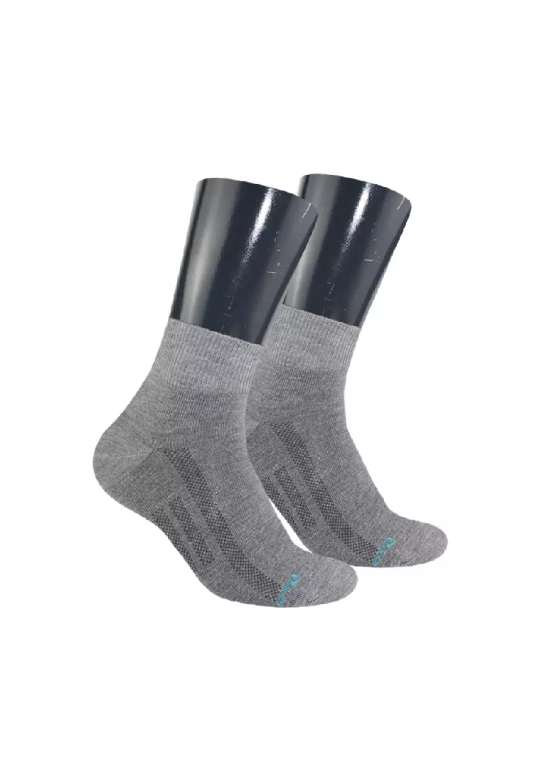 Biofresh Men’s Antimicrobial Cotton Ankle Lite Thin Casual Socks 3 pairs in a pack RMCKG11
