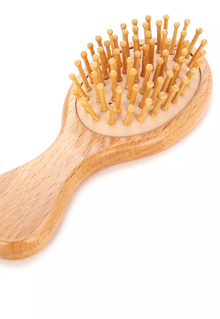 Qmini Wooden Hair Brush